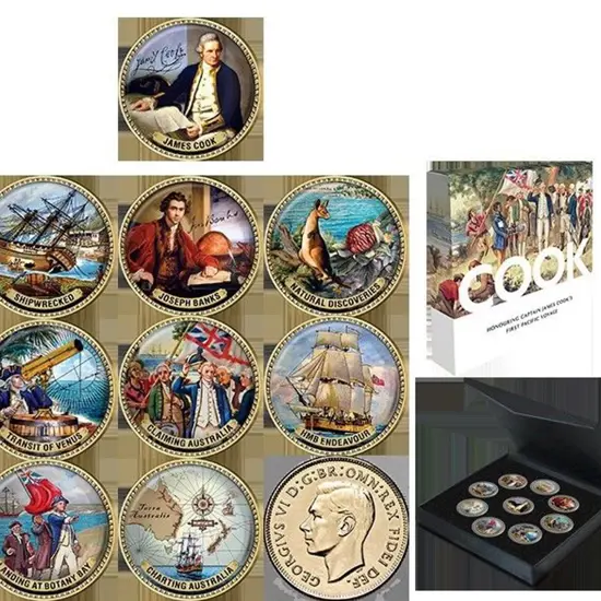 2018 Cook's First Pacific Voyage 250th Anniv 24 ...