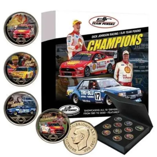2020 Dick Johnson/DJR Team Penske set of 10 Aust ...