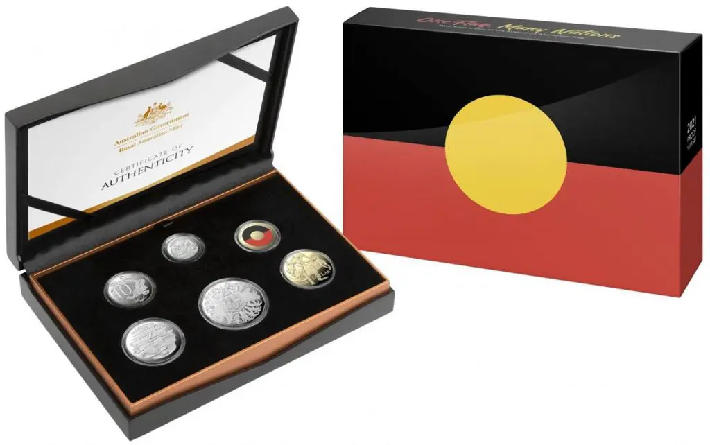 2021 "One Flag Many Nations" 6 coin proof set on ... Image 1++