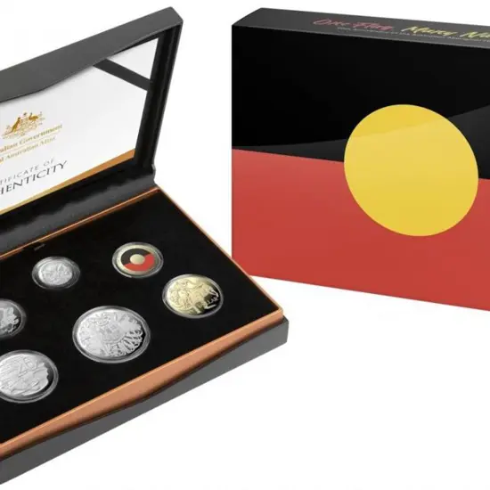 2021 "One Flag Many Nations" 6 coin proof set on ...