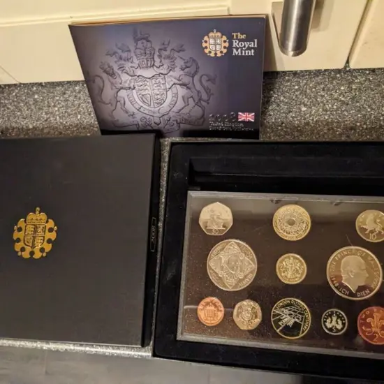 United Kingdom 2008 Proof 11 Coin in Royal Mint ...