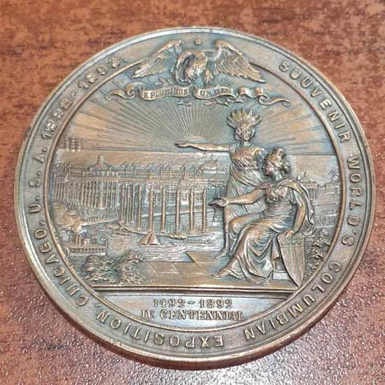 1893 "World's Columbian Exposition, Chicago, USA ...