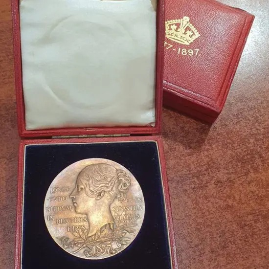 1897 Queen Victoria Coronation 60th Anniversary ...