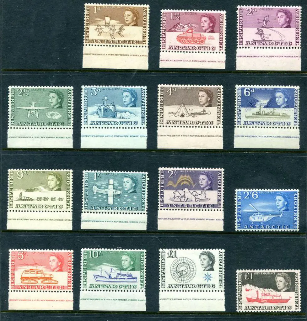 British Antarctic Territory 1963-1995 MUH/MLH ... Image 1++