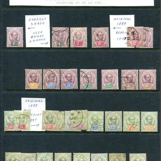 Sarawak Superb collection in Hagner album from ...