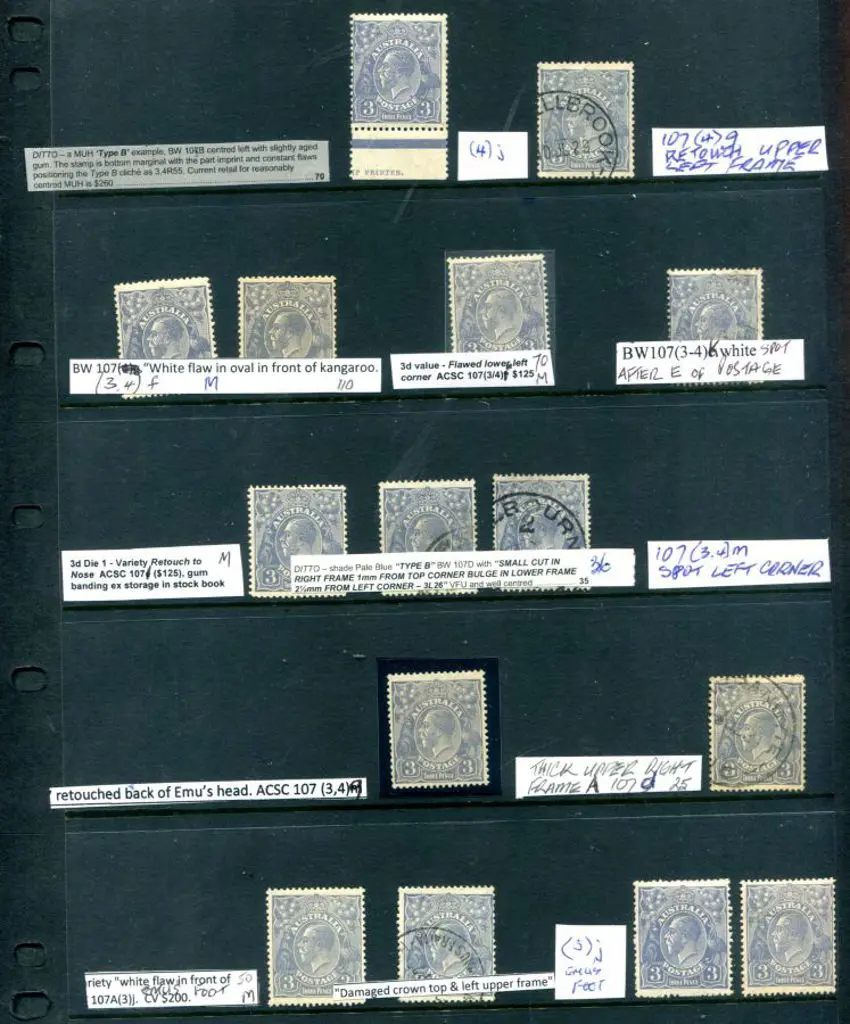 KGV 3d blue, SMW perf. 13½x12½, Die Ia with ... Image 1++
