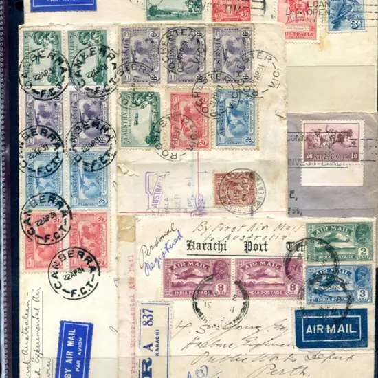 Airmails 1930's covers with majority originating ...