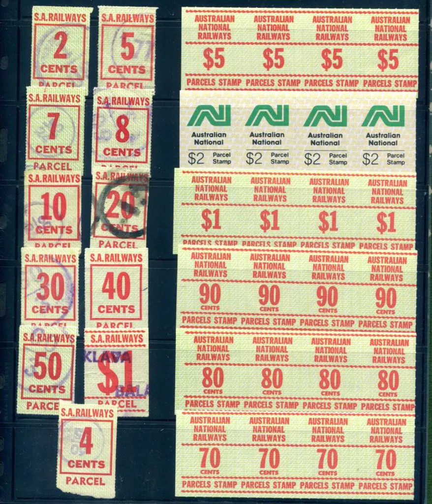South Australia Various Revenues on stockcards & ... Image 1++