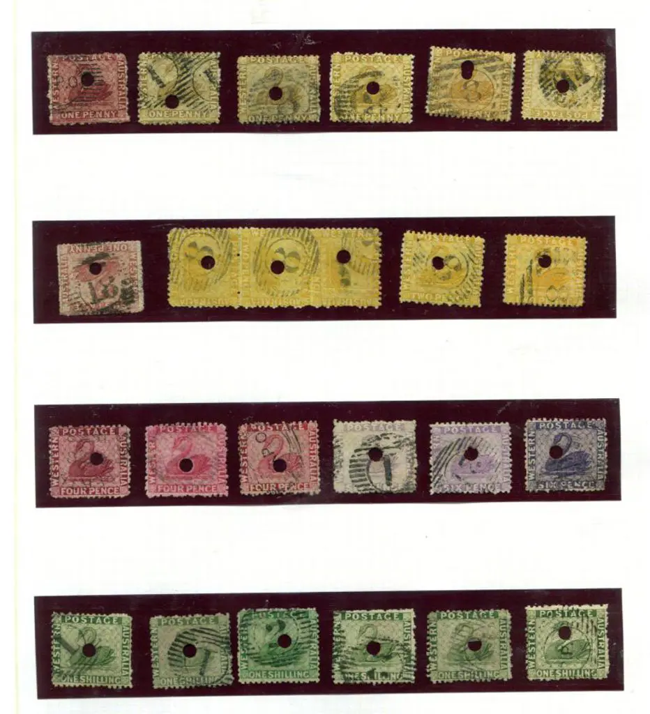 Commissariat Punctures 1854-1880's range of issues ... Image 1++
