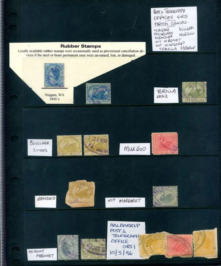 Postmarks - Post & Telegraph Offices Range of part ... Image 1++