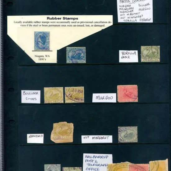 Postmarks - Post & Telegraph Offices Range of part ...