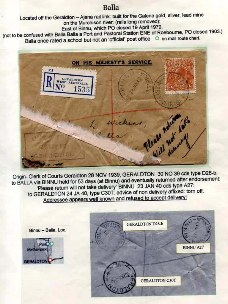 Registered Covers 1906-1956 range originating from ... Image 1++