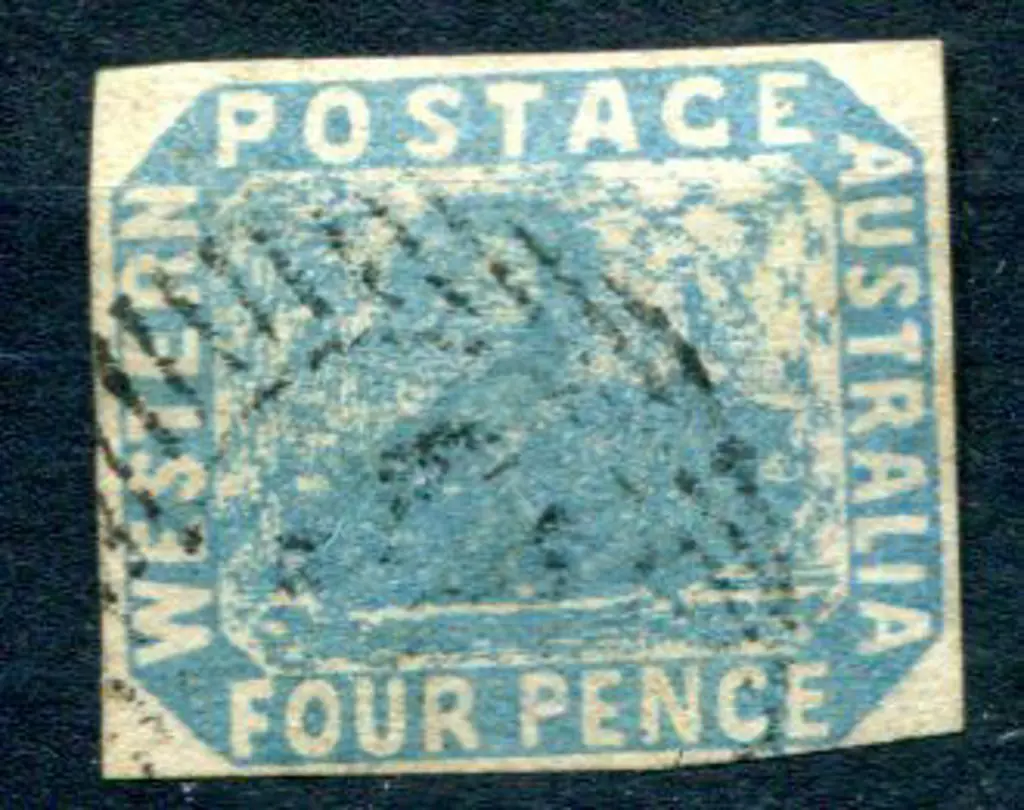 1854 4d pale blue with neat close but clear ... Image 1++