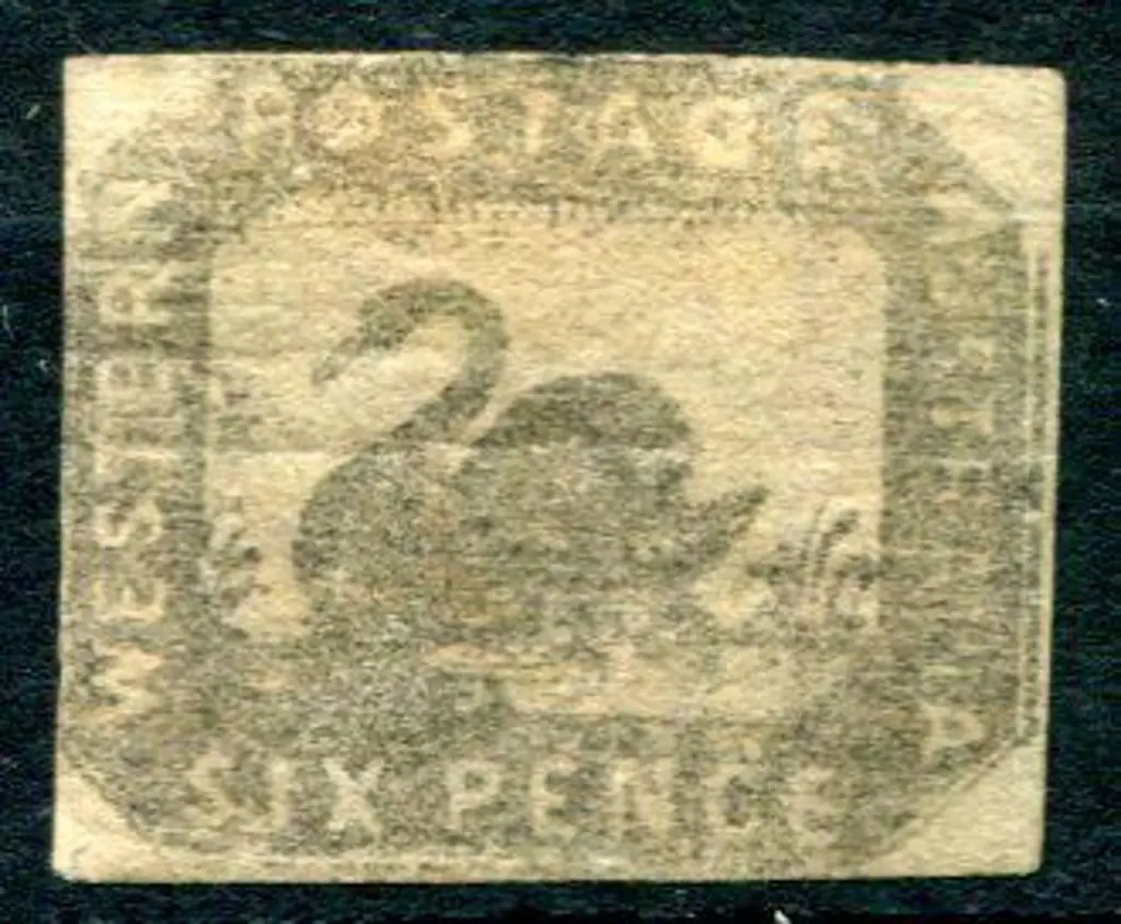 1859 6d grey-black with 4 close to only just ... Image 1++