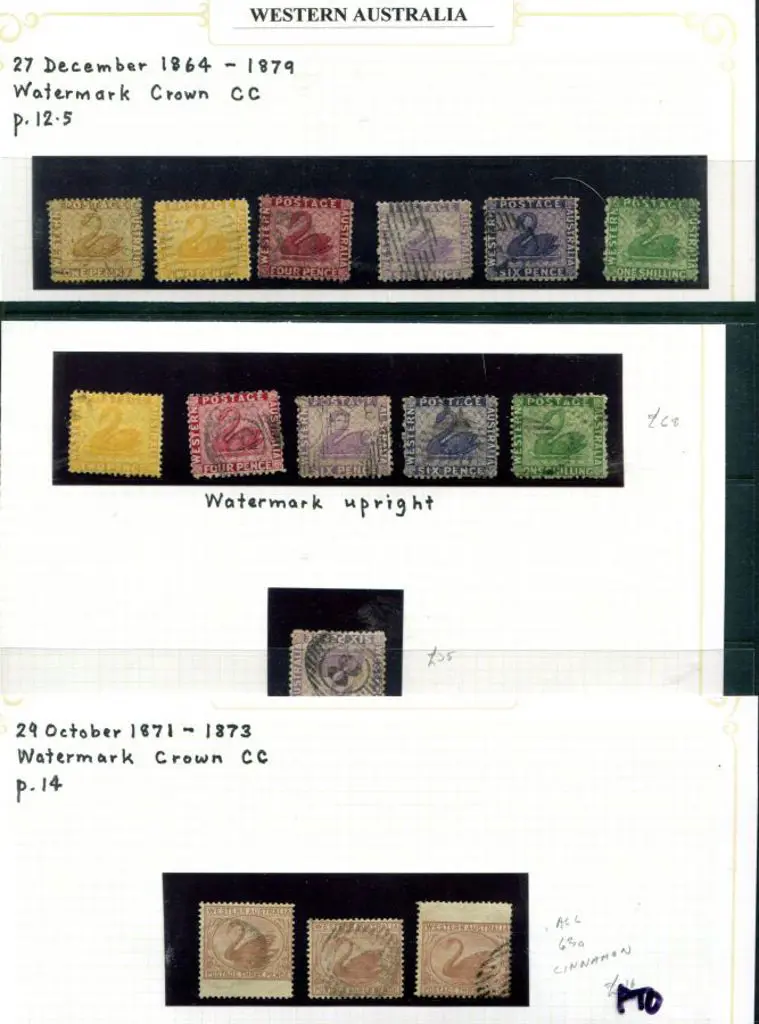 1864 wmk Cr/CC, perf.12½ group with 2d, 4d, 6d & ... Image 1++