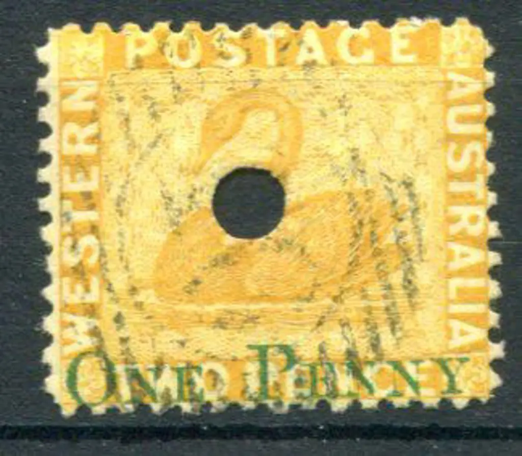 1874 1d surcharge on 2d yellow, wmk crown/CC, ... Image 1++
