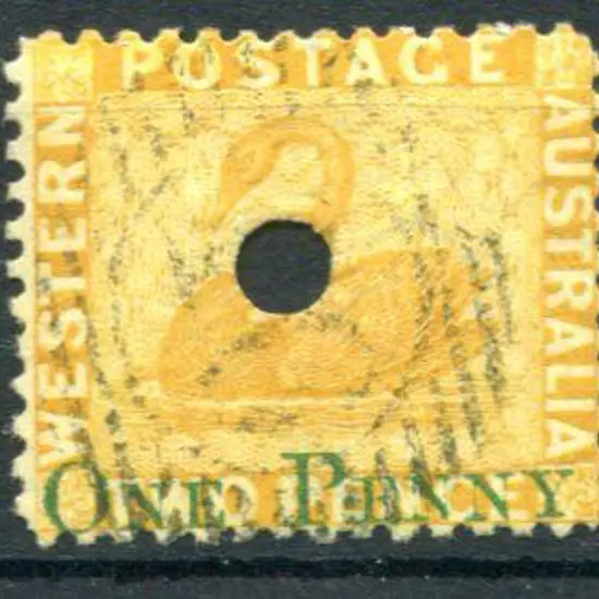 1874 1d surcharge on 2d yellow, wmk crown/CC, ...