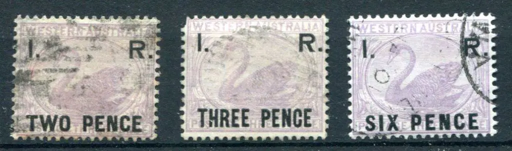1881 "TWO PENCE", "THREE PENCE" & "SIX PENCE" "IR" ... Image 1++
