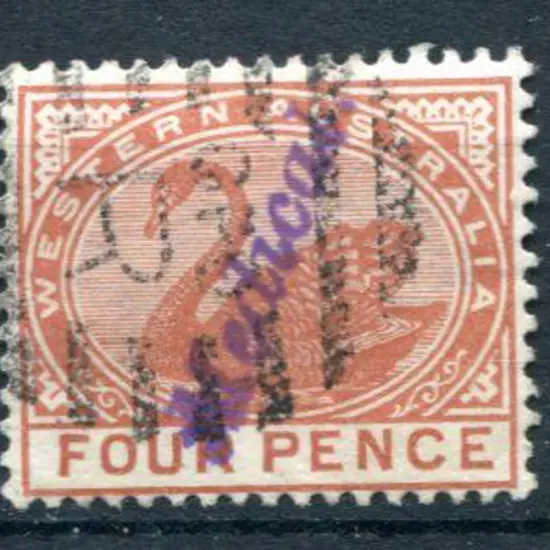 1890 4d chestnut, C/Ca wmk with "Medical" h/s. ...