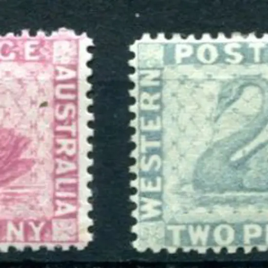 1888 1d carmine-pink MUH/MLH pair, 2d grey MLH & ...