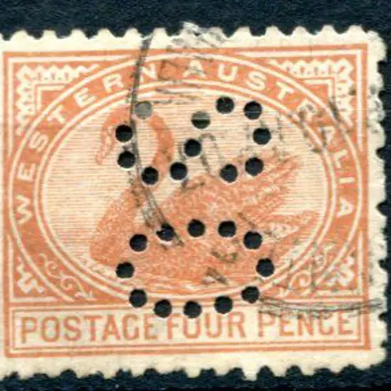 1905 4d brown, perf. 11, Crown/double lined A wmk ...