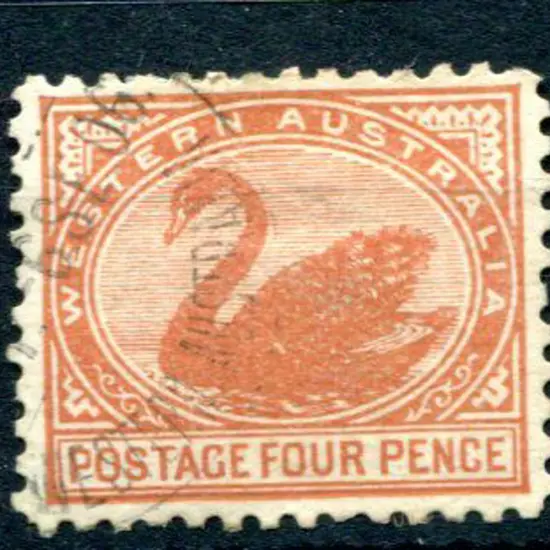 1902 4d chestnut wmk V/Cr, perf.11. F/U. ACSC ...