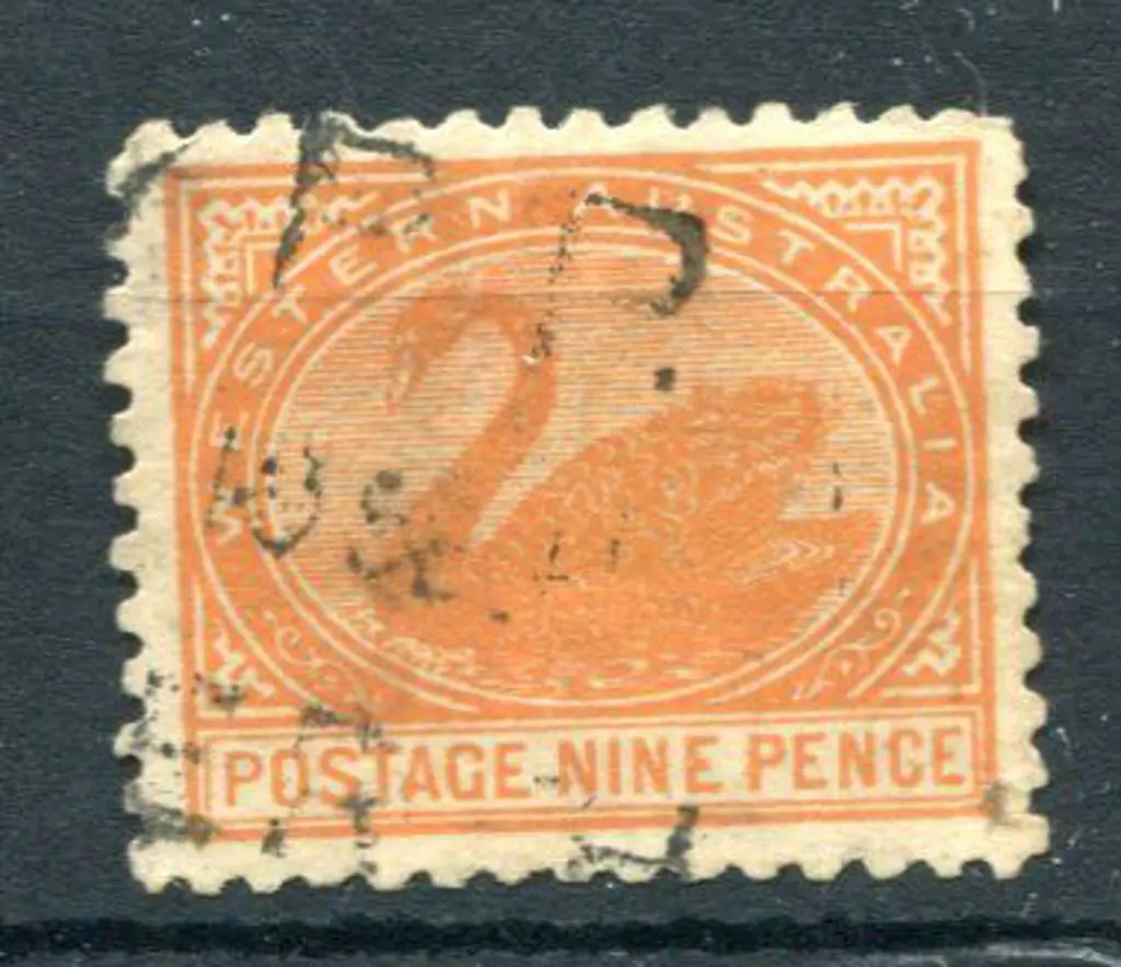 1905 9d orange, perf.11. Fine used with light P.P. ... Image 1++