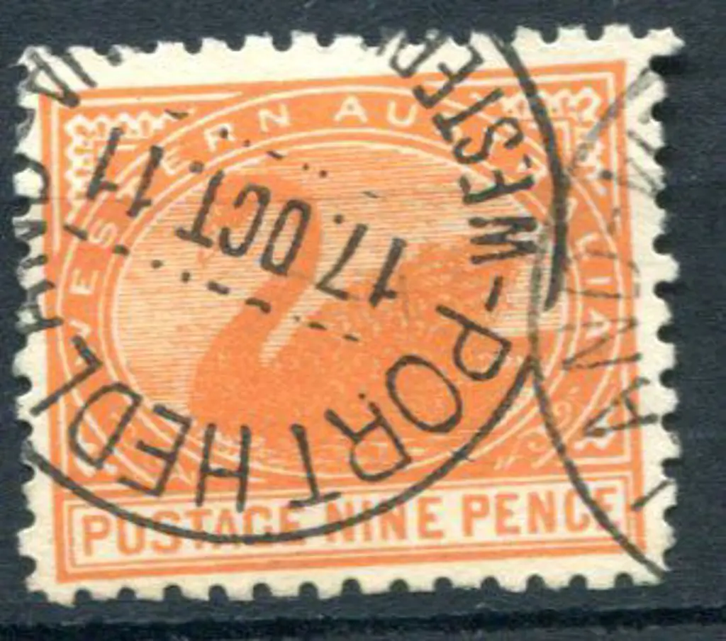 1905 9d red-orange, Cr/A wmk perf.11. Fine used ... Image 1++