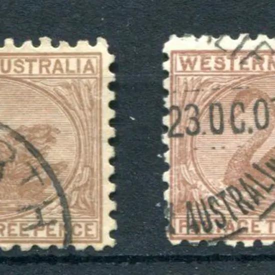 1906 3d red-brown, perf.11, Crown/double lined A ...