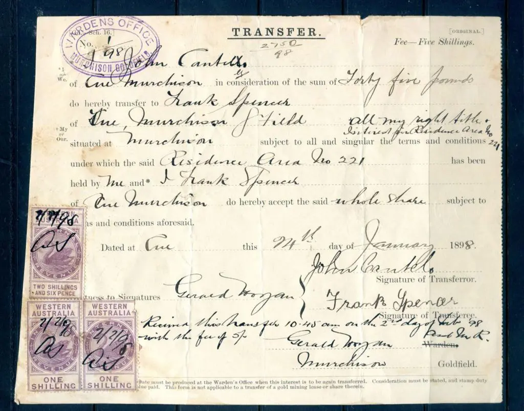 1898 (24th Jan) 1/- IR pair & single 2/6d on ... Image 1++