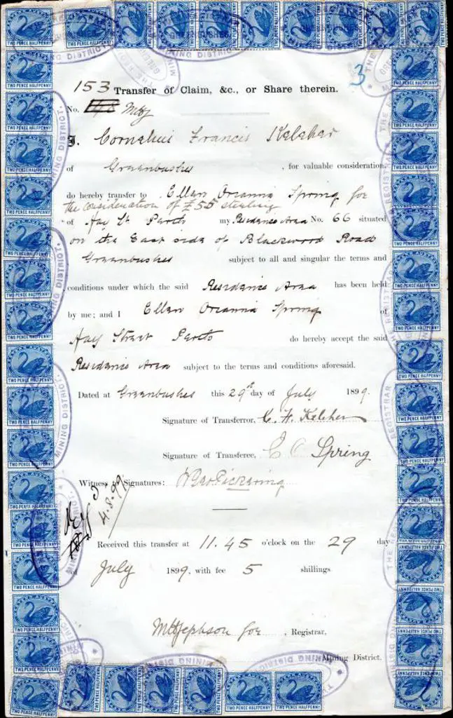 1899 (29th July) 2½d blue wmk Crown/CA swans x 48 ... Image 1++