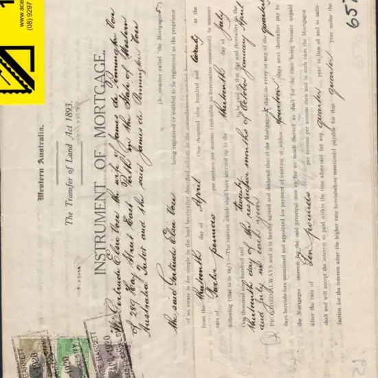 1920 (14th Apr) 3d, 1/- & 2/6d bicolour swan Duty ...