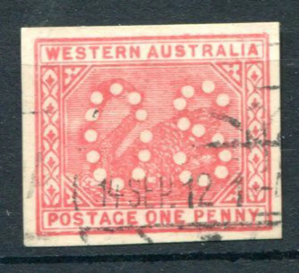 1911 Official Service envelope with 1d red ... Image 1++