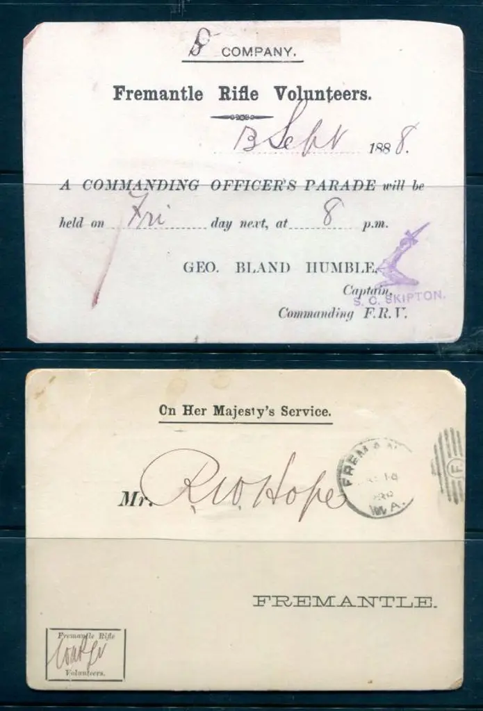 1888 (13th Sept) OHMS postcard with boxed ... Image 1++