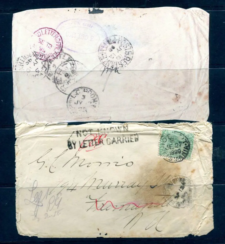 1899 (27th June) Fremantle addressed cover with ... Image 1++