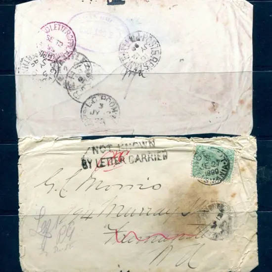 1899 (27th June) Fremantle addressed cover with ...