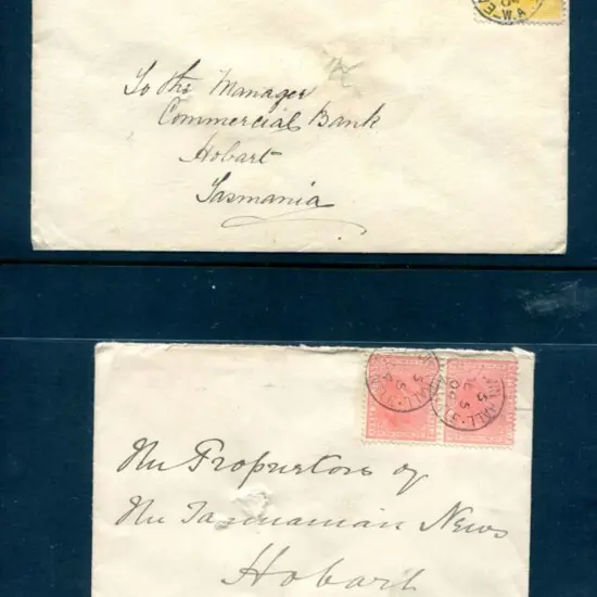 1904 (29th Nov) 2d yellow swan tied by variable ...