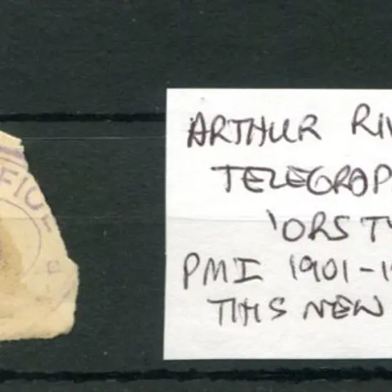 Arthur River Telegraph Office ORS type 2. An ...