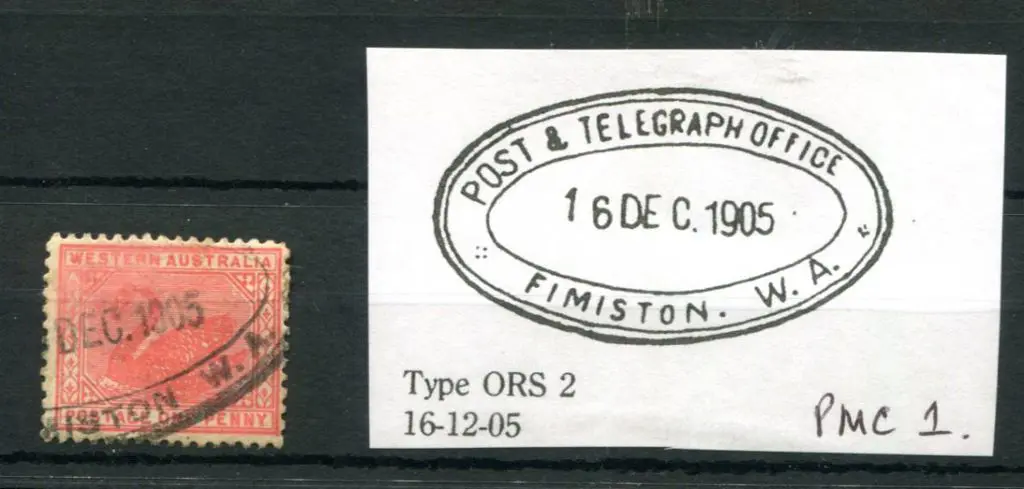 Fimiston Post & Telegraph Office ORS 2. Partial ... Image 1++