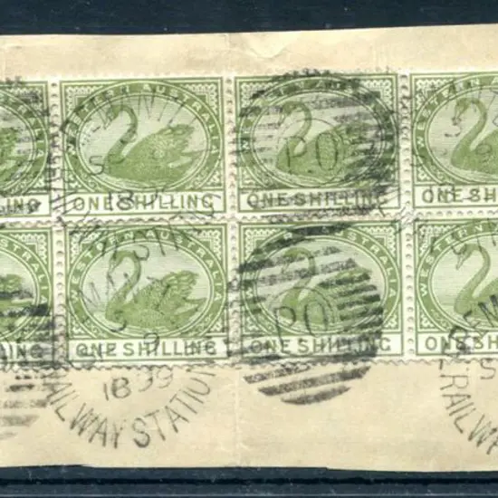 Fremantle Railway Station Dx PO(a) with 6 complete ...