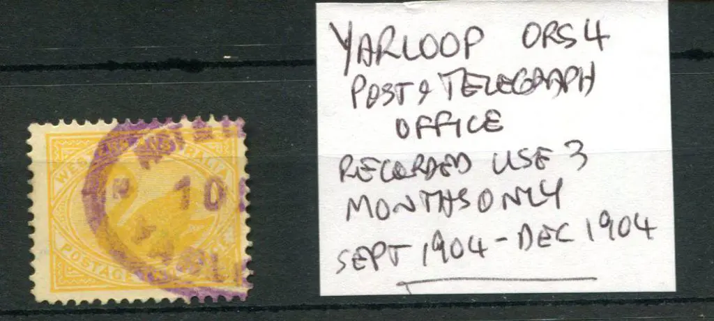 Yarloop Post & Telegraph Office ORS 1. Clear 40% ... Image 1++