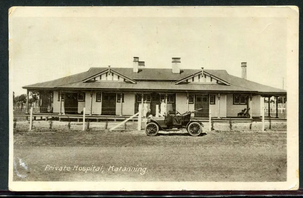 "Private Hospital, Katanning" b&w printed in ... Image 1++