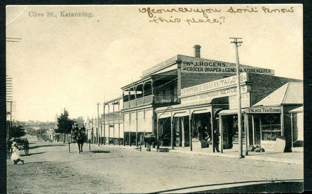 "Clive St, Katanning" b&w & printed in Germany ... Image 1++