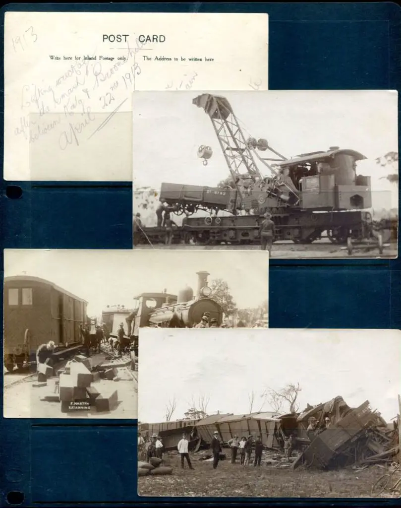 "Katanning & Broomhill April 22nd 1913 Train ... Image 1++