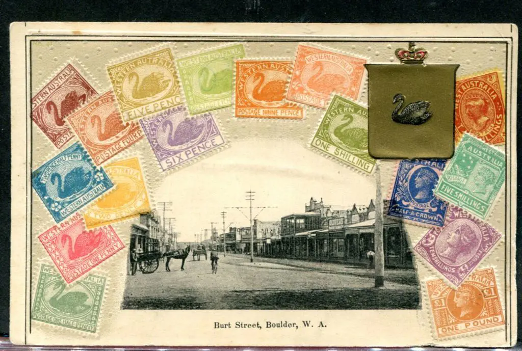 "Burt Street, Boulder, W.A.". Photo not framed. ... Image 1++