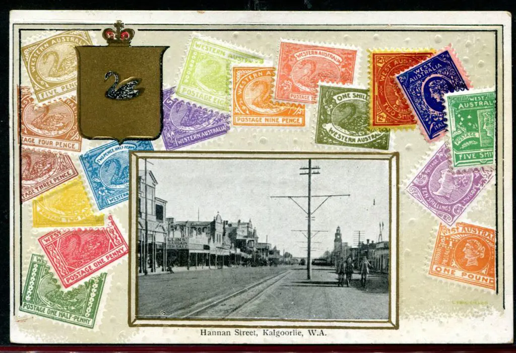 "Hannan Street, Kalgoorlie, W.A." as above. Fine ... Image 1++