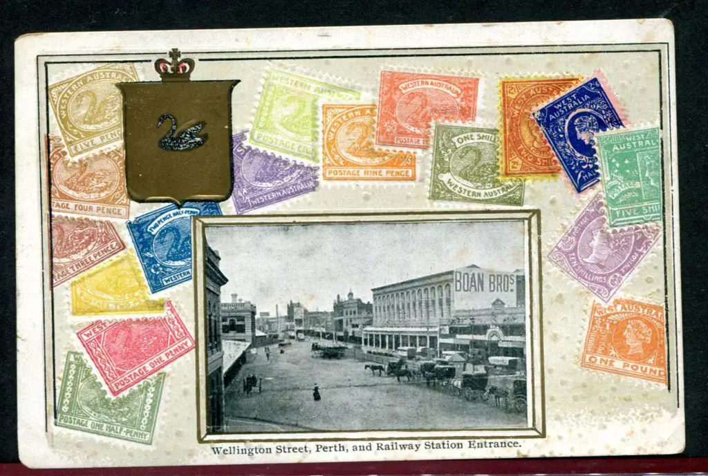 "Wellington Street, Perth, & Railway Station ... Image 1++