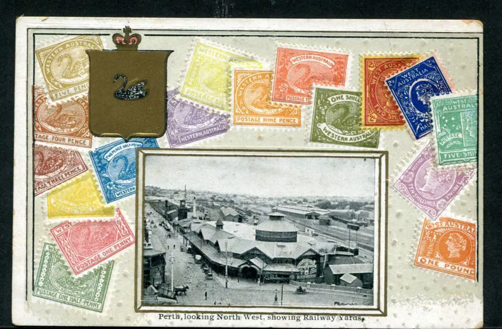 "Perth, looking North West, Showing Railway ... Image 1++