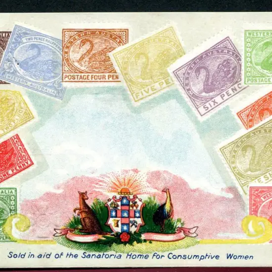 "Sold in aid of the Sanatoria Home for Consumptive ...