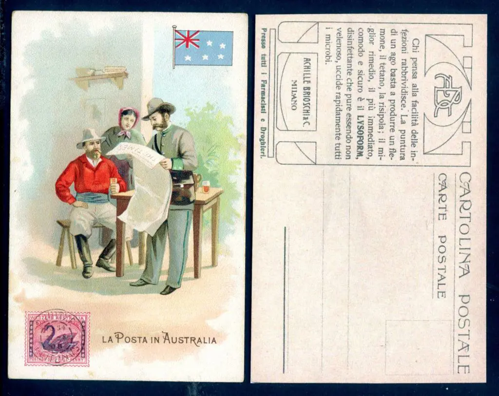"La Poste in Australie" again as above but with a ... Image 1++